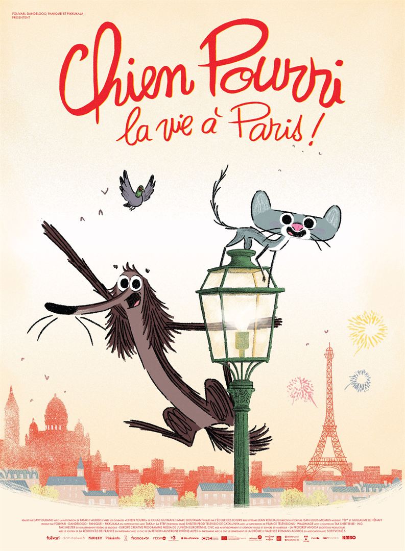 Ciné-Goûter “Chien Pourri la vie à Paris”